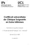 Certificat universitaire de Clinique Soignante en Soins Infirmiers
