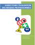 GUIDE POUR L EVALUATION DES RISQUES PROFESSIONNELS