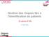 Gestion des risques liés à l'identification de patients