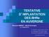 TENTATIVE D IMPLANTATION DES BHRe EN AUVERGNE