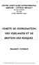COMITE DE COORDINATION DES VIGILANCES ET DE GESTION DES RISQUES