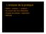 L analyse de la pratique. Définir «analyse»-«pratique» Au travers des trois référentiels Analyse de pratique / supervision Méthode