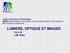 LUMIERE, OPTIQUE ET IMAGES