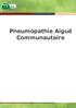 Pneumopathie Aiguë Communautaire