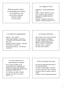 Les usages de l eau. Les modes de contamination. Les risques infectieux. Les eaux destinée à la consommation humaine. Critères de qualité des eaux