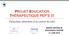 PROJET EDUCATION THÉRAPEUTIQUE PEP S 37