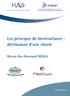 Les principes de bientraitance : déclinaison d une charte. Réseau Bas-Normand / REQUA
