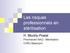 Les risques professionnels en stérilisation