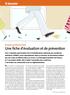 Une fiche d évaluation et de prévention