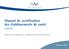 Manuel de certification des établissements de santé