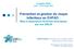 Prévention et gestion du risque infectieux en EHPAD : Mise à disposition de fiches techniques par une ARLIN