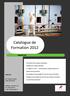 Catalogue de Formation 2012