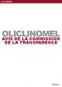OLICLINOMEL AVIS DE LA COMMISSION DE LA TRANSPARENCE OLICLINOMEL