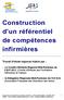 Construction d un référentiel de compétences infirmières