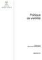 Politique de visibilité