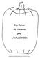 Mon Cahier. de chansons. pour L'HALLOWEEN