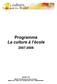 Ministère de l Éducation, du Loisir et du Sport Ministère de la Culture, des Communications et de la Condition féminine