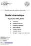Réseau de vigilance des Bactériémies Nosocomiales. Guide informatique. Application VIGI_BN V2. A. Avant-propos. B. Installation et mise à jour