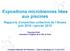 Expositions microbiennes liées aux piscines Rapports d expertise collective de l Anses juin 2010 / janvier 2013