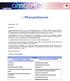 :: Phénylcétonurie PROBLEMATIQUES EN URGENCE RECOMMANDATIONS EN URGENCE ORIENTATION PRECAUTIONS MEDICAMENTEUSES (INTERACTIONS POSSIBLES,