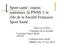 Sport santé : enjeux nationaux, le PNNS 3, le rôle de la Société Française Sport Santé
