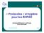 «Protocoles» d hygiène pour les EHPAD