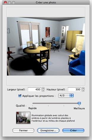 Impression Une fois conçu votre logement, vous pouvez l'imprimer avec les menus Fichier > Imprimer... ou Fichier > Imprimer en PDF.