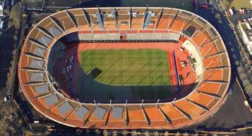 Solare Fussballstadien weltweit 1 Estádio Mineiraõ, Belo Horizonte, Brasilien: Das 1965 gebaute Stadion wurde bei der Sanierung 2010 mit einer 1.4 MW starken PV-Anlage ausgestattet.