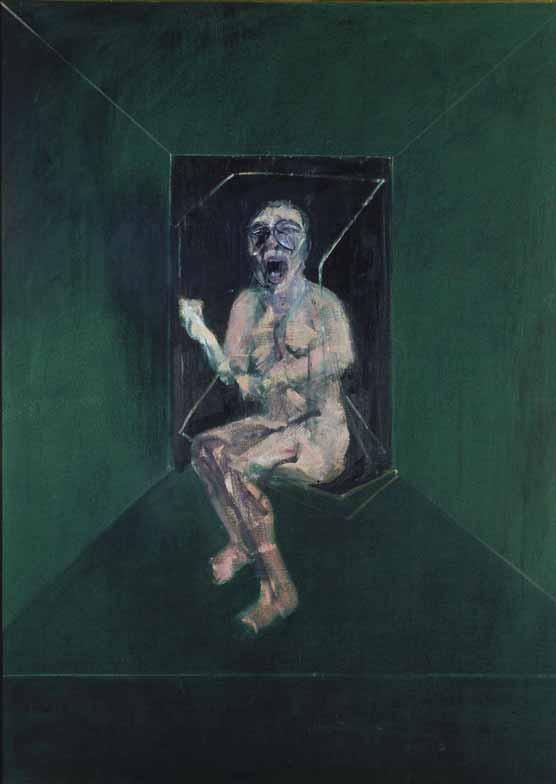 francis bacon ci-contre Study for the Nurse from the Battleship Potemkin, 1957, huile sur toile, 198 x 142 cm. Estate of Francis Bacon. All Rights Reserved, DACS 2016 / Städel Museum / photo : U.