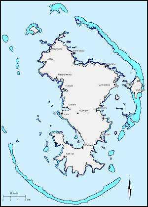 Madagascar distant d 376 km (fig. 2.1). a Fig. 2.1 - Localisation d l îl d Mayott dans l canal du Mozambiqu (a) t dans l'archipl ds Comors (b).
