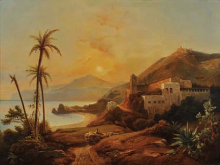 487 Carlo GRUBACS (vers 1840-1870), attribué à Venise, vue de la place Saint-Marc Huile sur sa toile d origine.