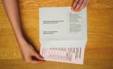 vote). NULLITÉ DU VOTE PAR CORRESPONDANCE Nous vous rappelons que le vote par correspondance est nul si le bulletin n est pas placé dans l enveloppe-réponse officielle fermée.