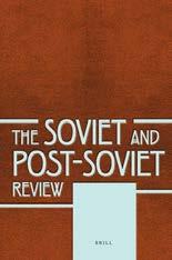 Back to tile list Soviet and Post-Soviet Review Volume 46 number 2 2019 CONTENTS Editorial Christopher J. Ward 95 ARTICLES The 2002 Russian Anti-Extremism Law: An Introduction Emily B.