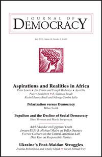 Journal of Democracy Volume 30, Number 3, July 1019 Table of Contents Populism and the Decline of Social Democracy Sheri Berman and Maria Snegovaya 5 Polarization versus Democracy Milan W.