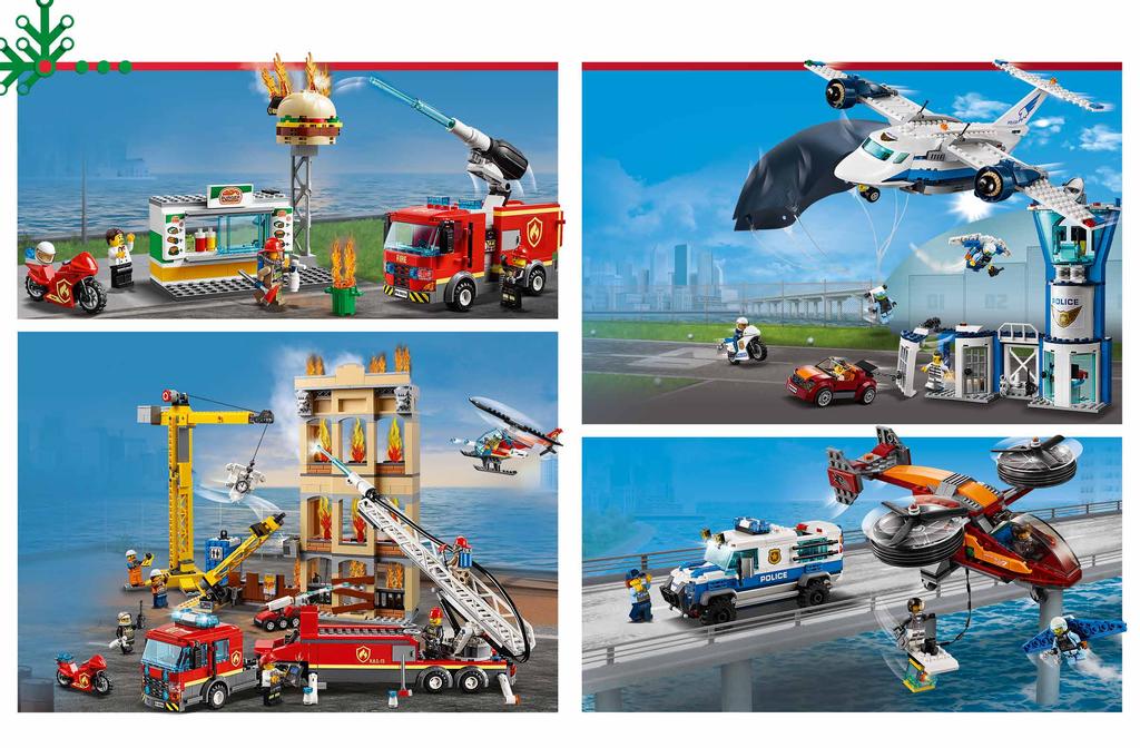 LEGO-Série City Minifigures Brown BALAIS X 2 accessorys Look Pièces Neuves