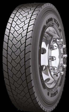 KMAX D GEN- [MOTEUR] Le nouveau pneu KMAX D GEN- pour essieu moteur est spécialement adapté à la demande de nouvelles conditions de charge et aux différents types de routes et d'applications La