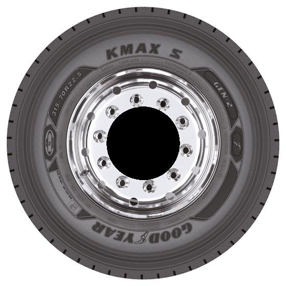Identification RFID Les puces RFID sont intégrées dans tous les pneus KMAX S et D GEN- Une puce RFID est intégrée dans la