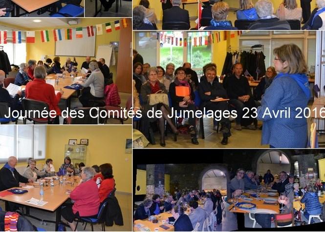 23 Avril 2016 Page 3 Le comité de Jumelage de Loire Divatte avait été sollicité pour organiser la journée des comités de jumelages de Loire Atlantique, la Maison de l Europe à Nantes en étant à l