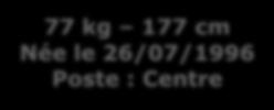 MARINE MENAGER Nombre de sélections avec le XV de France Féminin : 21 77 kg 177 cm Née le 26/07/1996 Poste : Centre Club actuel : Montpellier Rugby Club / FFR Ancien Club : Lille Métropole RC