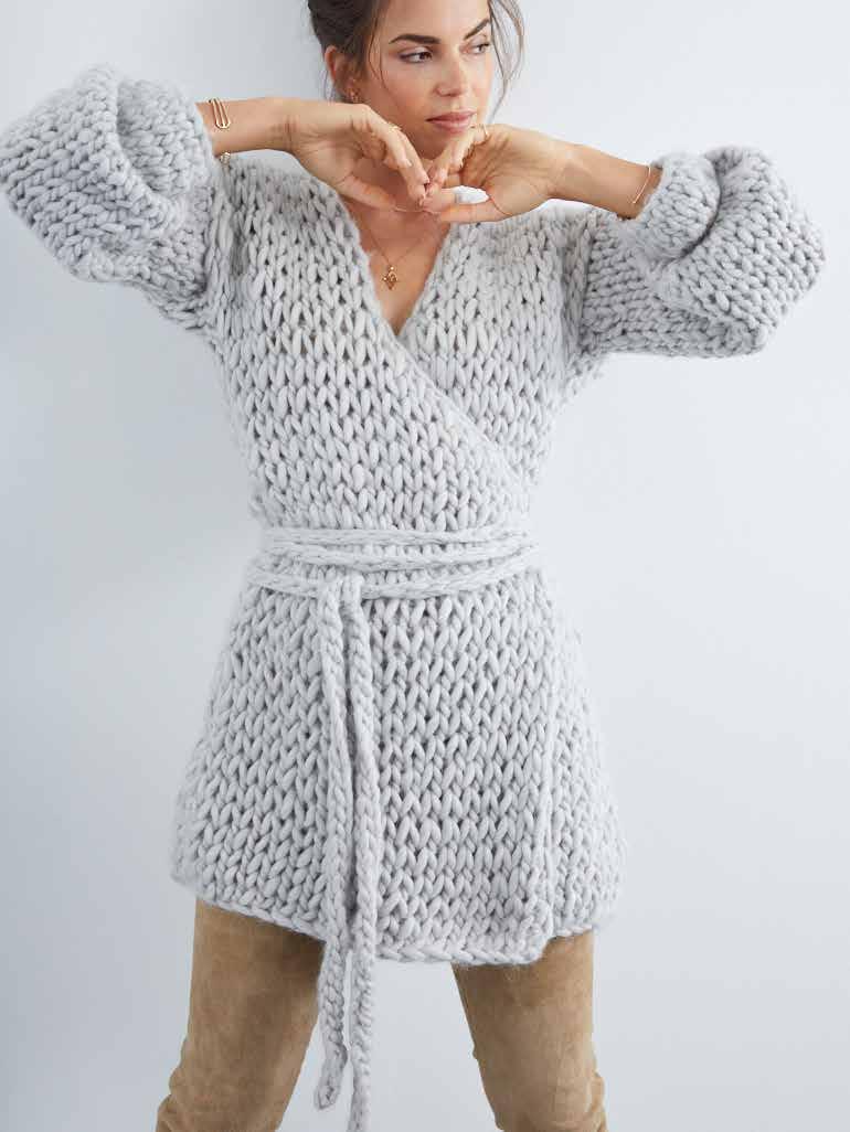 phil big wool Débutante ou experte en tricot, ce fil va vous donner envie de sortir vos aiguilles pour réaliser les modèles que vous