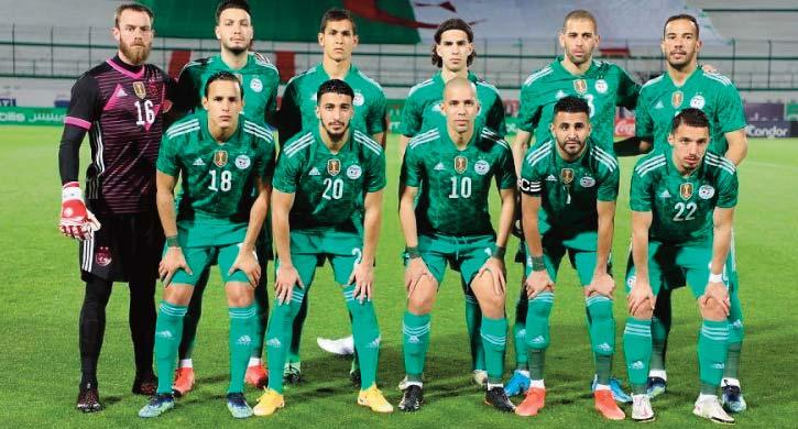 En prévision de la compétition finale, le Qatar, en tant que pays hôte, est placé d office en position 1 du groupe A, tandis que l Algérie, vainqueur de la dernière Coupe d Afrique des Nations, est