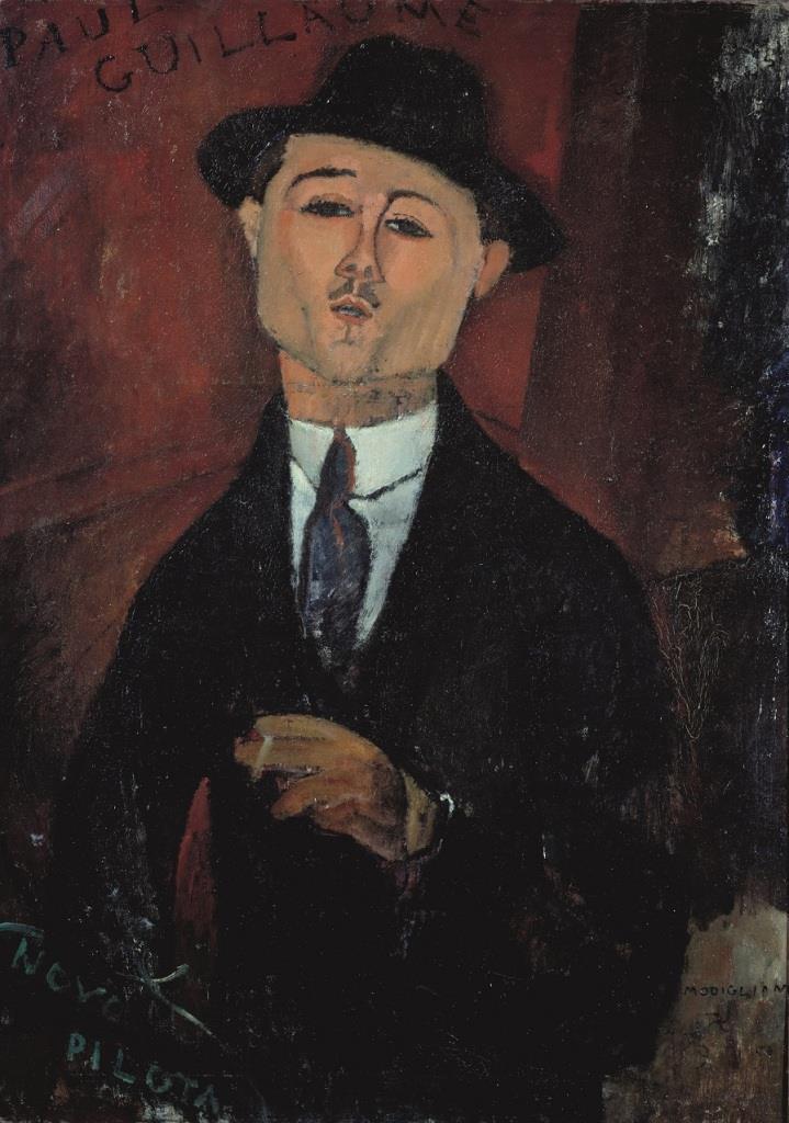 Portrait of Paul Guillaume, Novo Pilota 1915