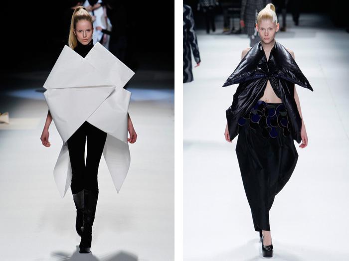 Issey Miyake, Collection Automne-hiver 2011/2012 Vogue 1.