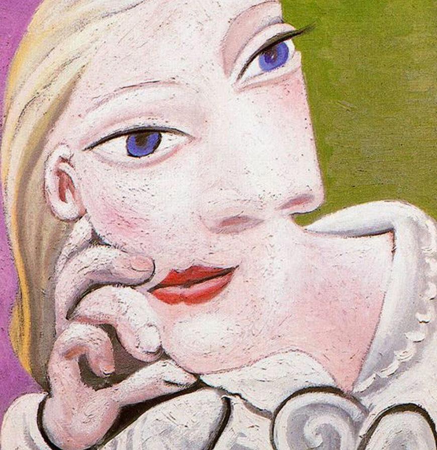 «Marie-Thérèse» Pablo Picasso L œuvre représente Marie-Thérèse Walter, une des compagnes et muses de Picasso.