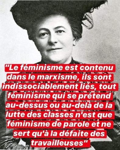 Féminisme, néo-féminisme et autres avatars En leur temps, Marx, Engels avaient déjà écrit : «Fourier est le premier à énoncer que, dans une société donnée, le degré d émancipation de la femme est la