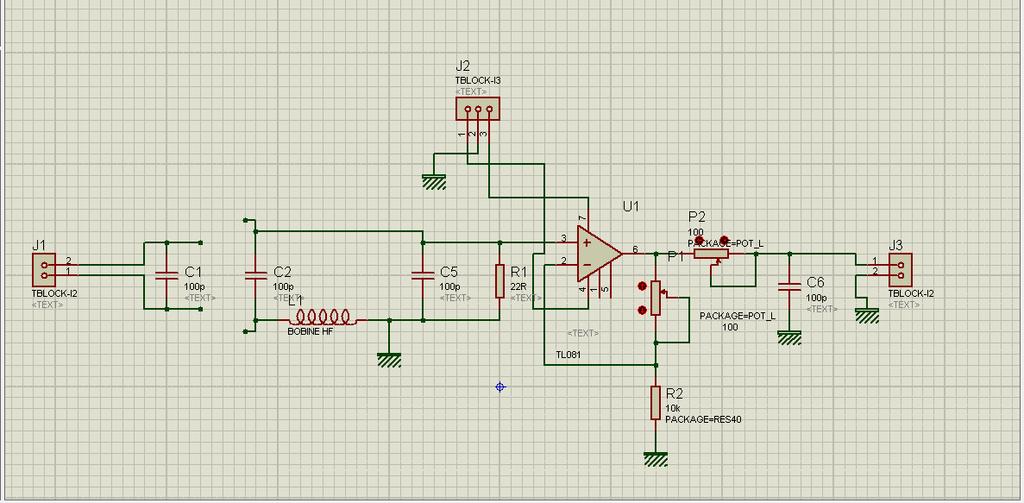 III.1 capteur de courant : Pour réaliser notre circuit nous avons commencé tout d abord par la réalisation du capteur de courant qui a le schéma