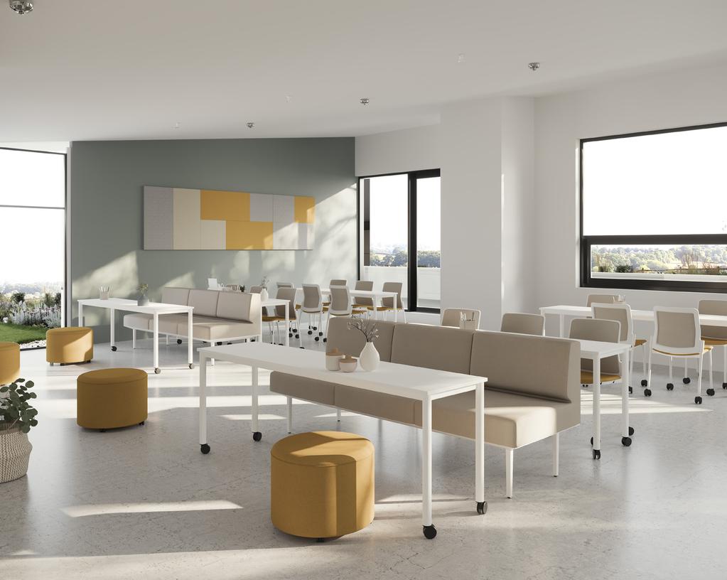 No two spaces are the same, yet they all need to be used to their full potential. Dynamic has a wide range of configurations to improve the individual and collective experience alike.