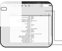 Logiciel KOR Menu Enregistrer Le menu Enregistrer sert principalement à configurer une sonde EXO afin d effectuer une collecte automatique des données et de gérer le déploiement des templates.