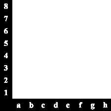 9 Quand une pièce effectue une prise, un x est intercalé entre (a) la première lettre du nom de la pièce en question et (b) la case d'arrivée. Exemples : Fxe5, Cxf3, Txd1.