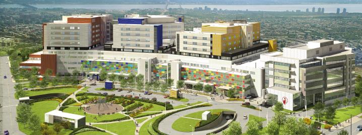 À ces projets de nouveaux hôpitaux universitaires s ajoute le plus important projet d agrandissement de l histoire de l hôpital Saint-Justine, actuellement en chantier et évalué à 1